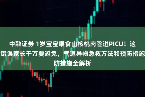 中融证券 1岁宝宝喂食山核桃肉险进PICU！这些致命错误家长千万要避免，气道异物急救方法和预防措施全解析